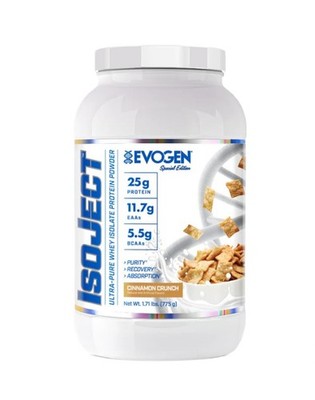 Evogen IsoJect, Cinnamon Crunch - 775g (103,16 EUR/kg)