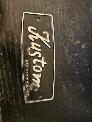 Vintage Kustom Amp Logo