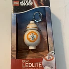 Disney Lego Star Wars The Force awakens Tfa BB-8 Droid Keychain Battery Out Em
