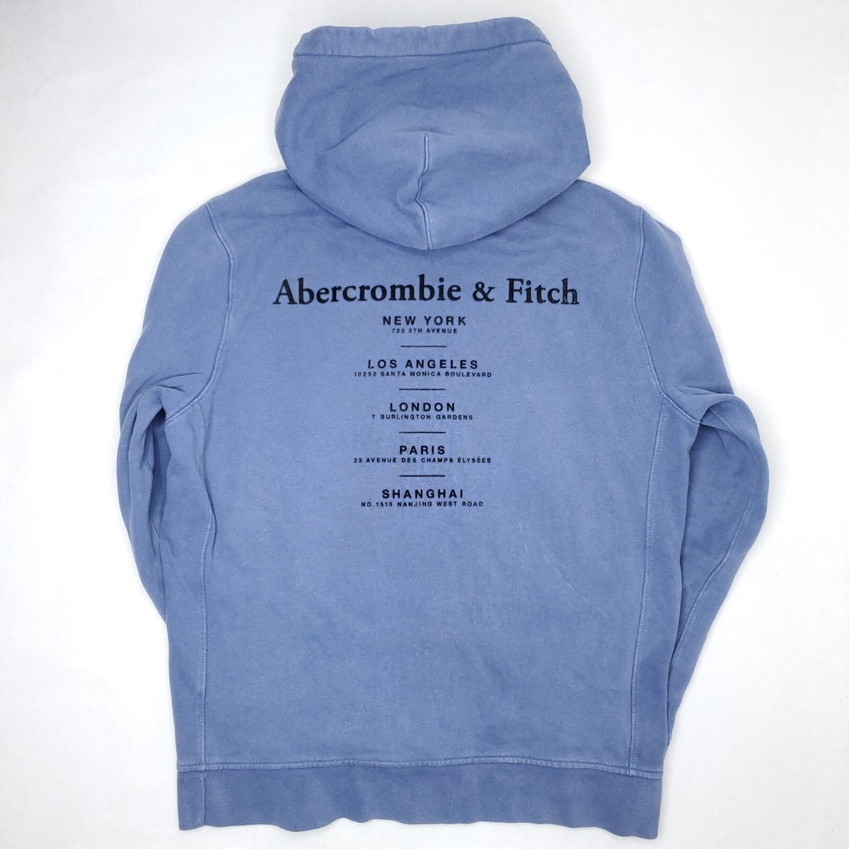 Vintage Y2K Abercrombie & Fitch Hoodie Slate Mens M Pullover 