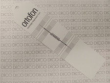 Ortofon Cartridge Alignment Protractor. Two Point Alignment Gauge. New. DECO