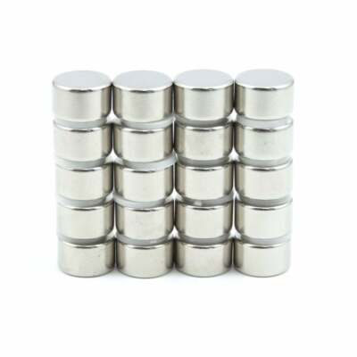 Aprilheld | 25 Magneti A Dischi 10 X 4 Mm | Classe N52 Pi&ugrave; Forte &ndash; Magneti Al Neodimio Extra Forti | Magnete Per Bacheca, Lavagna Bianca, Foto, Frigorifero | Mini Disco Magnetico