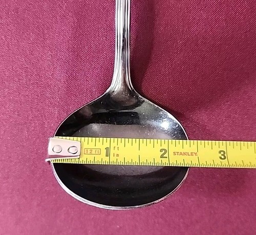 #342) Reed & Barton Stainless Gravy/Soup Ladle Serving Spoon Vintage - Picture 9 of 9