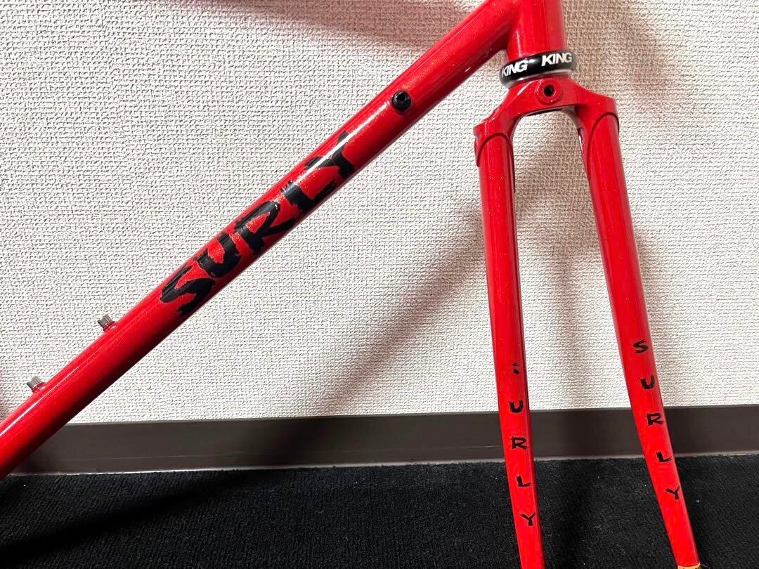 Surly Pacer 54 新品フレーム chrisking ヘッドセット付 Surly Pacer 54 New Frame with Chris King Headset Free