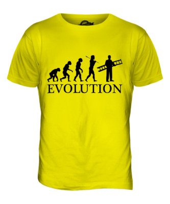 DECORATOR EVOLUTION MENS T-SHIRT TEE TOP GIFT PAINTER GIFT S