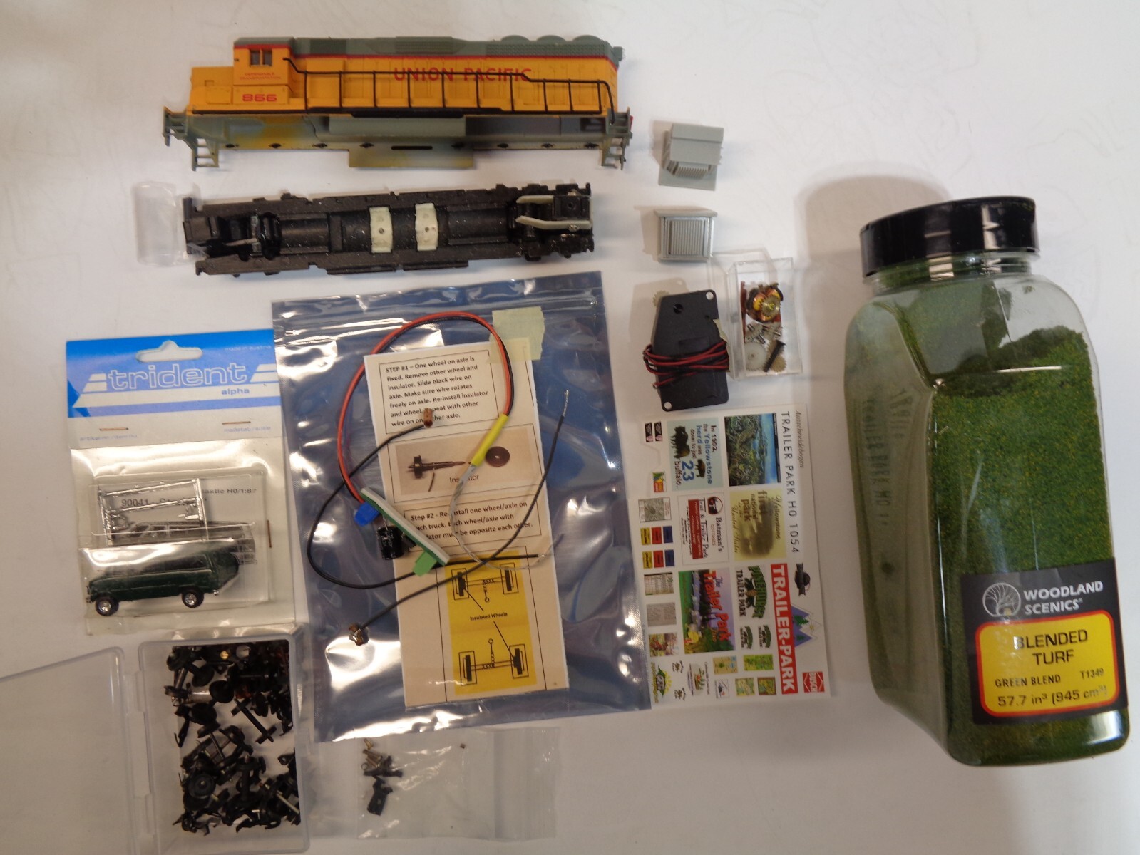 Lot Of 12 + Miscellaneous HO Train Parts, eBay