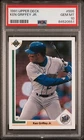 1991 UPPER DECK #555 KEN GRIFFEY JR PSA 10 GEM MINT SEATTLE MARINERS HOF