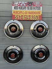 1964 Plymouth Dodge 426 Hemi Max Wedge Fury Belvedere Hubcaps Beautiful Set4