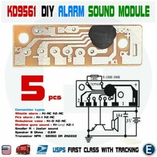 5PCS DIY KD9561 Voice Module 4 Kind of Alarm Sounds CK9561 Electronic KIT USA