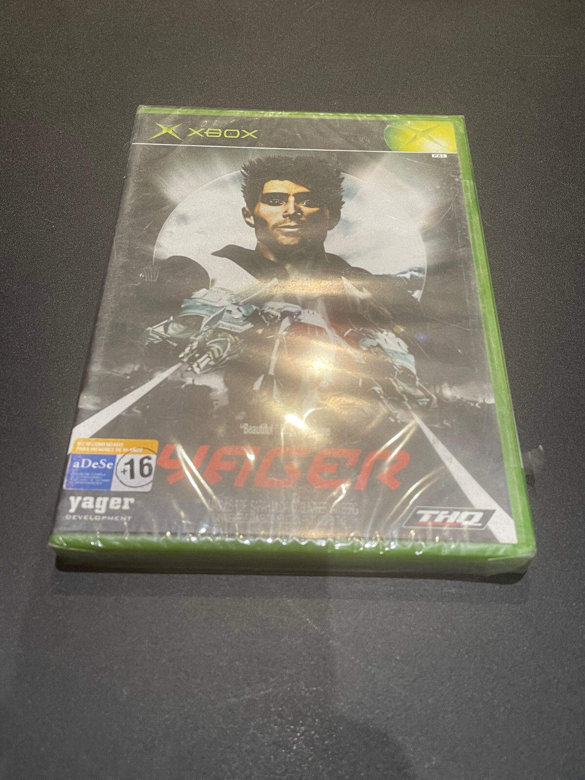 Yager XBOX PAL ESPAGNOL Nouveau Neuf Sous Scellé À L'Essai