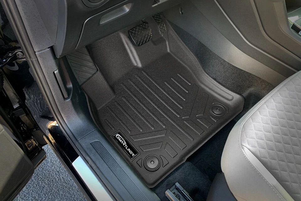 SMARTLINER Floor Mats Cargo Liner Set 2018-2024 Volkswagen Tiguan (Behind) Foto 2 de 4