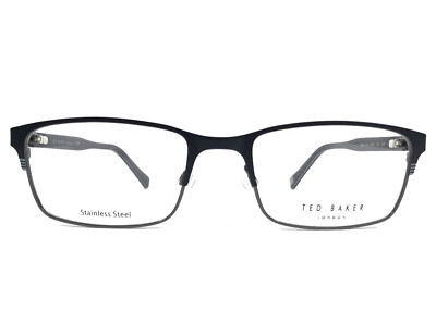 Ted Baker Brillengestell TM521 BLK Schwarz Rechteck Vollrand 55-20-145