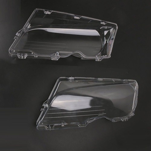 2Pcs HEADLIGHT COVER LENS Fit for 1999-02 BMW E46 2DR M3 01-06 Base Coupe 2 Door - Picture 3 of 7