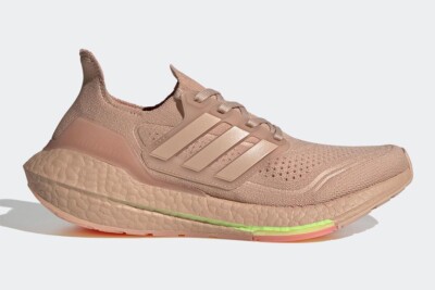 Adidas Ultraboost 21 W Beige Damen Sneaker Laufschuhe FY0391 Gr. 40 2/3