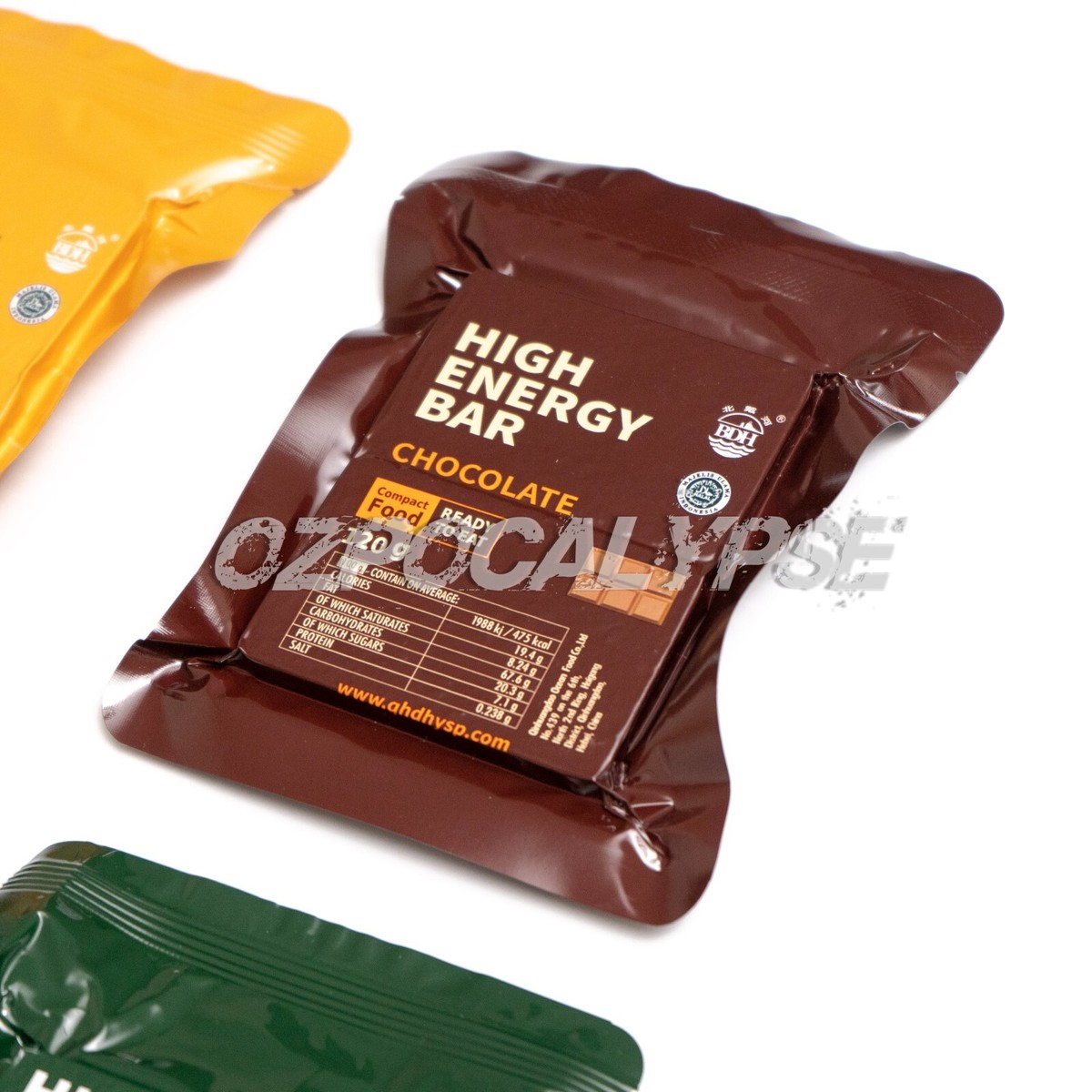 Barretta Ipercalorica Al Cioccolato – Survival Food 2043 – Scorta Di Emergenza Australia