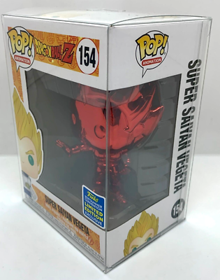 FUNKO POP DBZ 154 SUPER SAIYAN VEGETA ~ CHROME BLEU ~ JOUET TOKYO