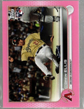 2022 Topps Mini Pink #298 Drew Ellis /25 