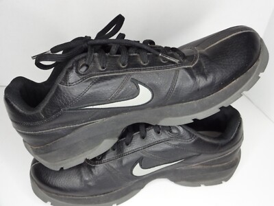 Nike Mens Golf Shoes Black Gray SP-3 Athletic Size 7 NIKE Golf Shoes 312240-001 Black Gray SP-3 Athletic Lace Up  main image 2