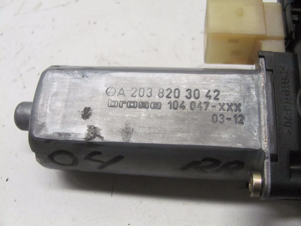 Mercedes C240 W203 2001-2005 motor regulador ventana lateral derecha OEM KM607264 Foto 2 de 4