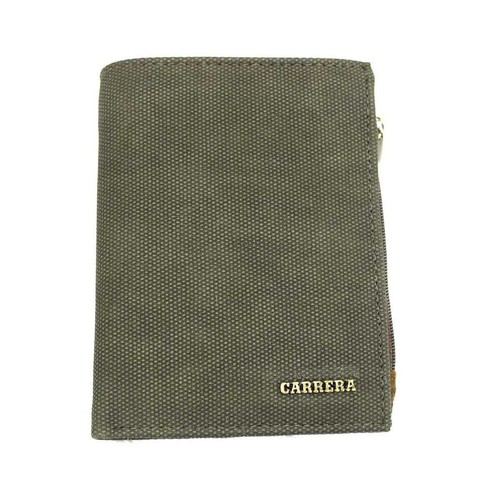 Portafoglio Uomo Tascone In Pelle e Tessuto Porta Carte Credito Banconote  Verde | eBay