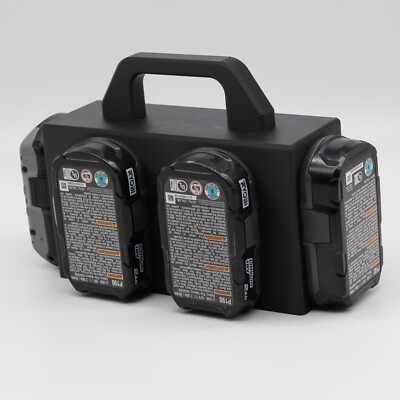 Ryobi one plus 18 volt 6 Slot Battery Caddy Carrying Case Battery Holder