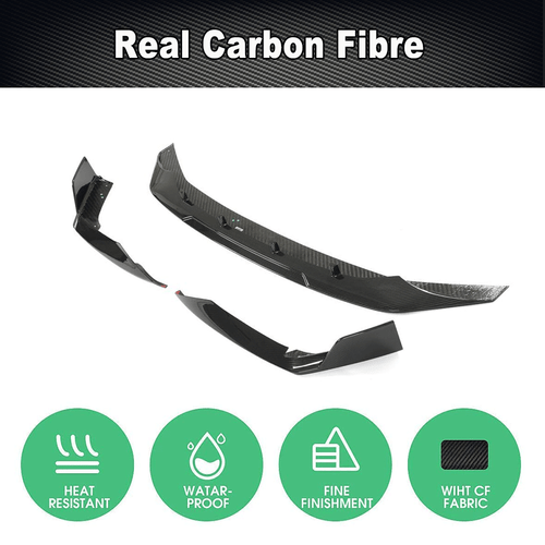 Alerón de parachoques delantero de carbono DRY para Audi RS6 RS7 C8 Avant 19-23 - Imagen 7 de 13