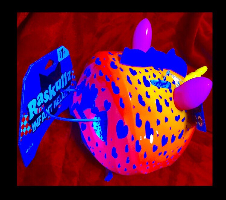 Raskullz Lil 3D Unicorn Bike Helmet,1-3 yrs(48-52cm) w Adjustable Fit System