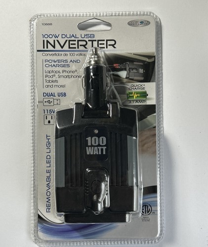 100 W Wechselrichter USB Laden 12 Volt bis 110 Volt Zigarettenanzünder Stecker