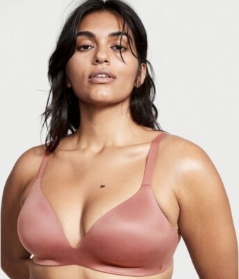 Victoria's Secret Bare Smooth leicht gefütterter Plunge BH ohne Bügel