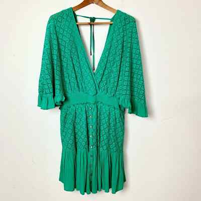 BIBI Green Island Beauty Romper Green 2XL