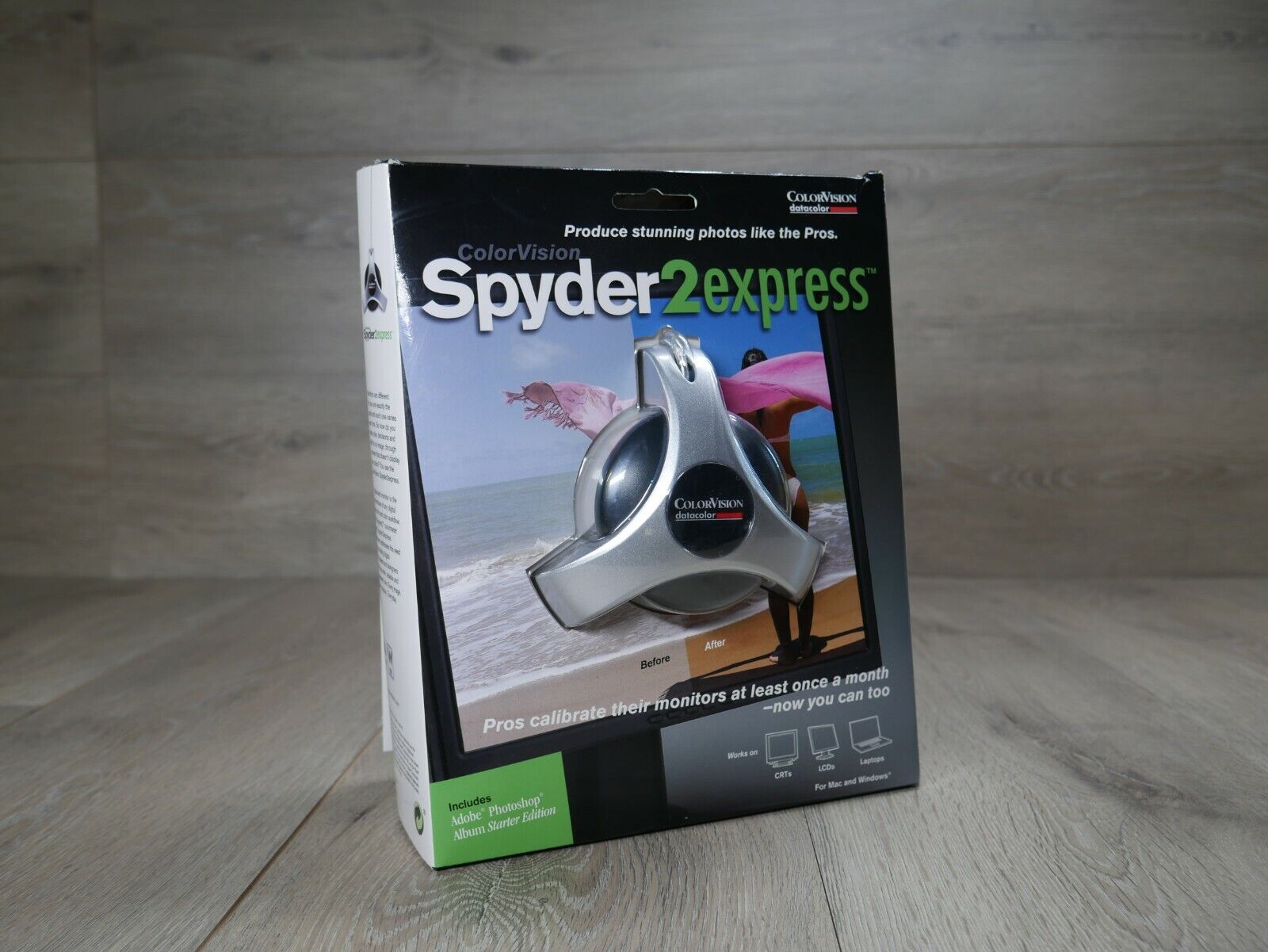 ColorVision Spyder2express Color Calibration Tool for Windows / Mac