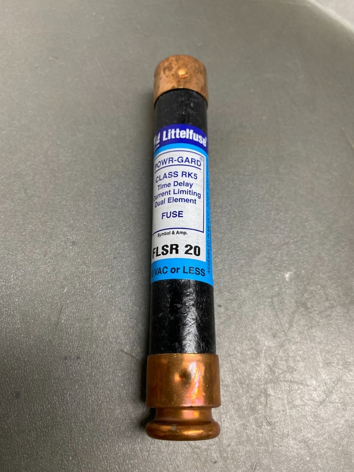 New Lot Littelfuse FLSR 20 Amp Fuses FRS-R-20 Class RK5 600V NIB | eBay