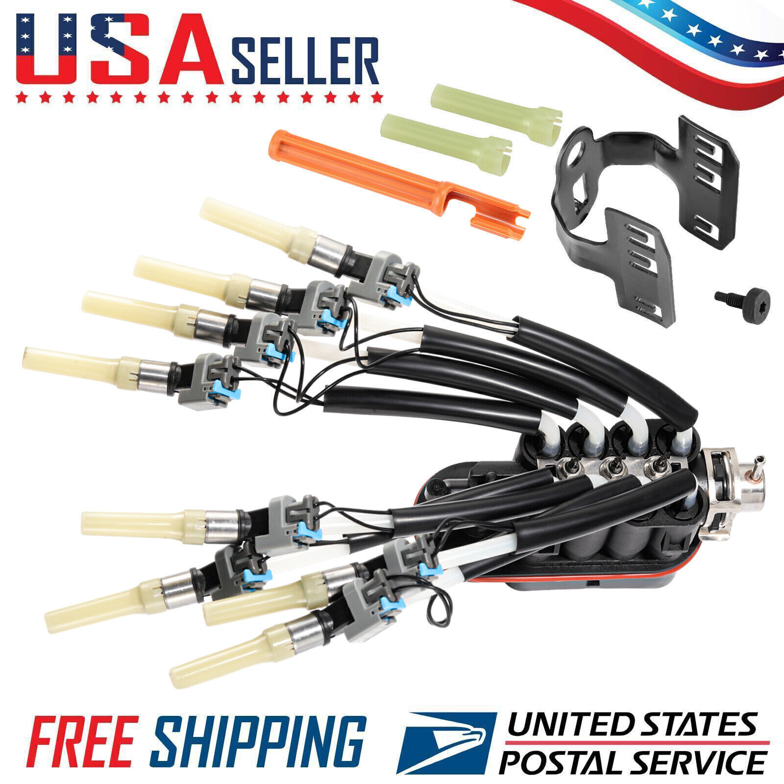 Central Port Fuel Spider Injector Injection For Chevy GMC Truck 5.0L 5.7L FJ504