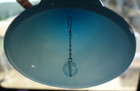 FENTON"SRC"PEKING BLUE"LRG BELL"MINT&PERFECT~VINTAGE"GLASS+A $4 SHP SP — photo 4