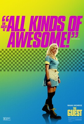 The Guest movie poster (d) 11 x 17 inches Maika Monroe poster