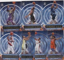 2019-20 19-20 PANINI OPTIC BASKETBALL T-MINUS 3,2,1 INSERT 1-10 