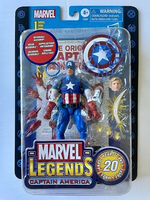 Marvel Legends Captain America 20th Anniversary 6