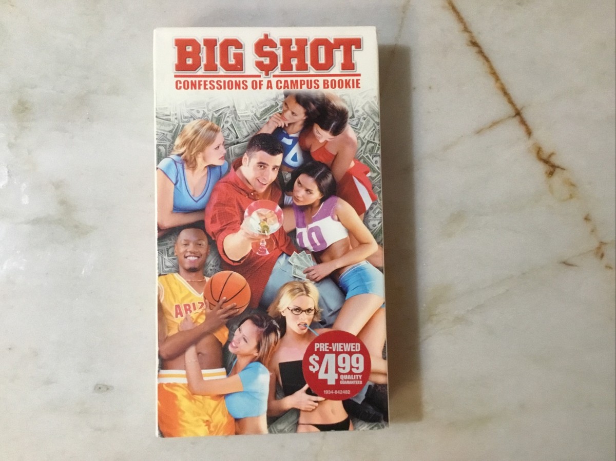 Big Shot Confessions Of A Campus Bookie VHS Blue Tape Rare | eBay