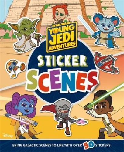 Star Wars Jedi Adventures: Sticker Scenes (Tascabile) Presenter Spreads 2