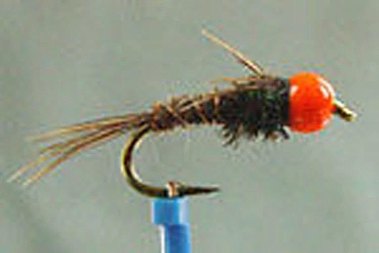 10 Mouches De Pêche Nymphe Roe Bug Rose - Tailles H8 à H14