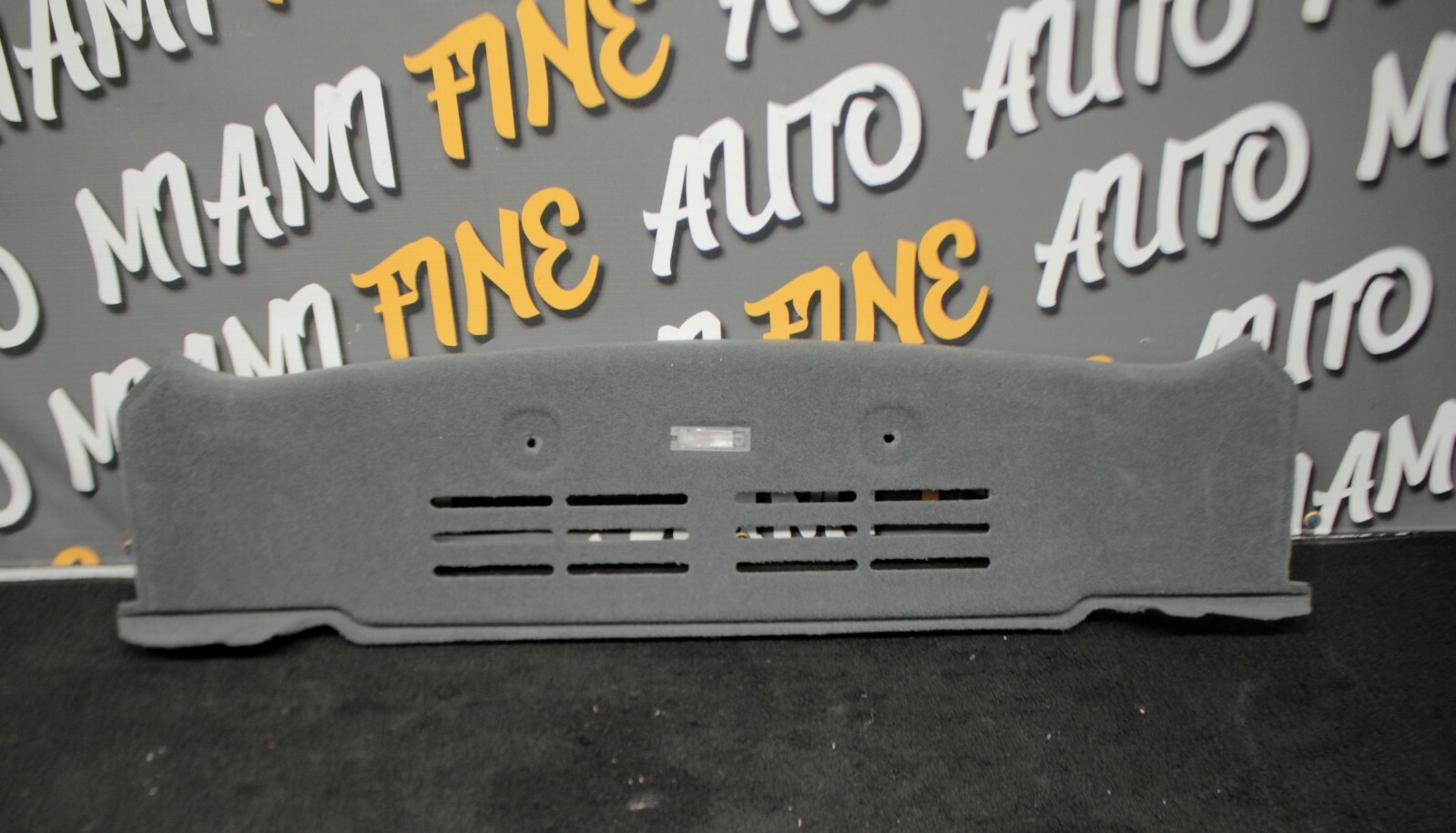2012 MASERATI GRANTURISMO S REAR CENTER UPPER TRUNK LINER TRIM OEM 068418306