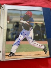 BRIAN GOODWIN AUTOGRAPHED SIGNED 8X10 PHOTO WASHINGTON NATIONALS #2 COA