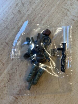 Halo Infinite Mega Construx Set #GNB40 UNSC Green Black Marine Figure w Shotgun