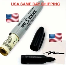 Novelty Stash Marker Pen – Hidden Compartment Safe – Party Gag Gift Trick
