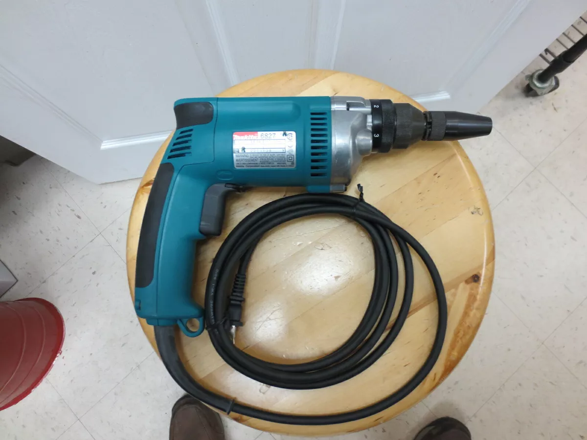 Makita 6827 Drywall Screwdriver 6.5 AMP 2500RPM 6 Torque Settings Corded