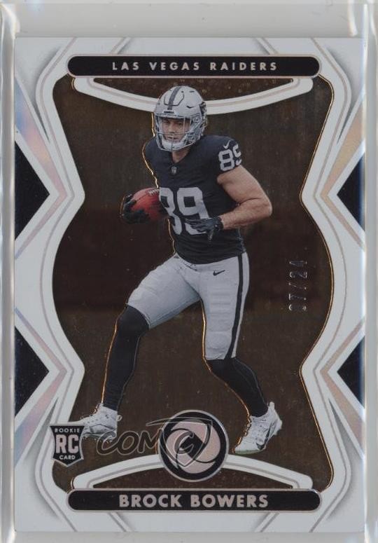 2024 Panini Gold Standard Opulence Rookie Holo Silver 7/24 Brock Bowers RC