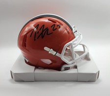 JOE HADEN Signed Auto Cleveland Browns Riddell Mini Helmet FIVESTAR
