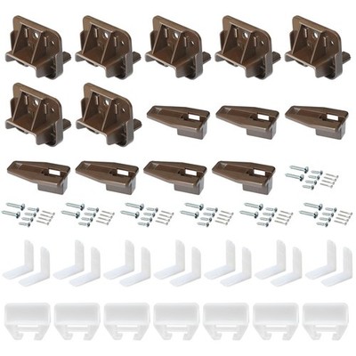 7 Set R 7321 Track Guide and Glides ,Drawer Track Guide kit Compatible with K...