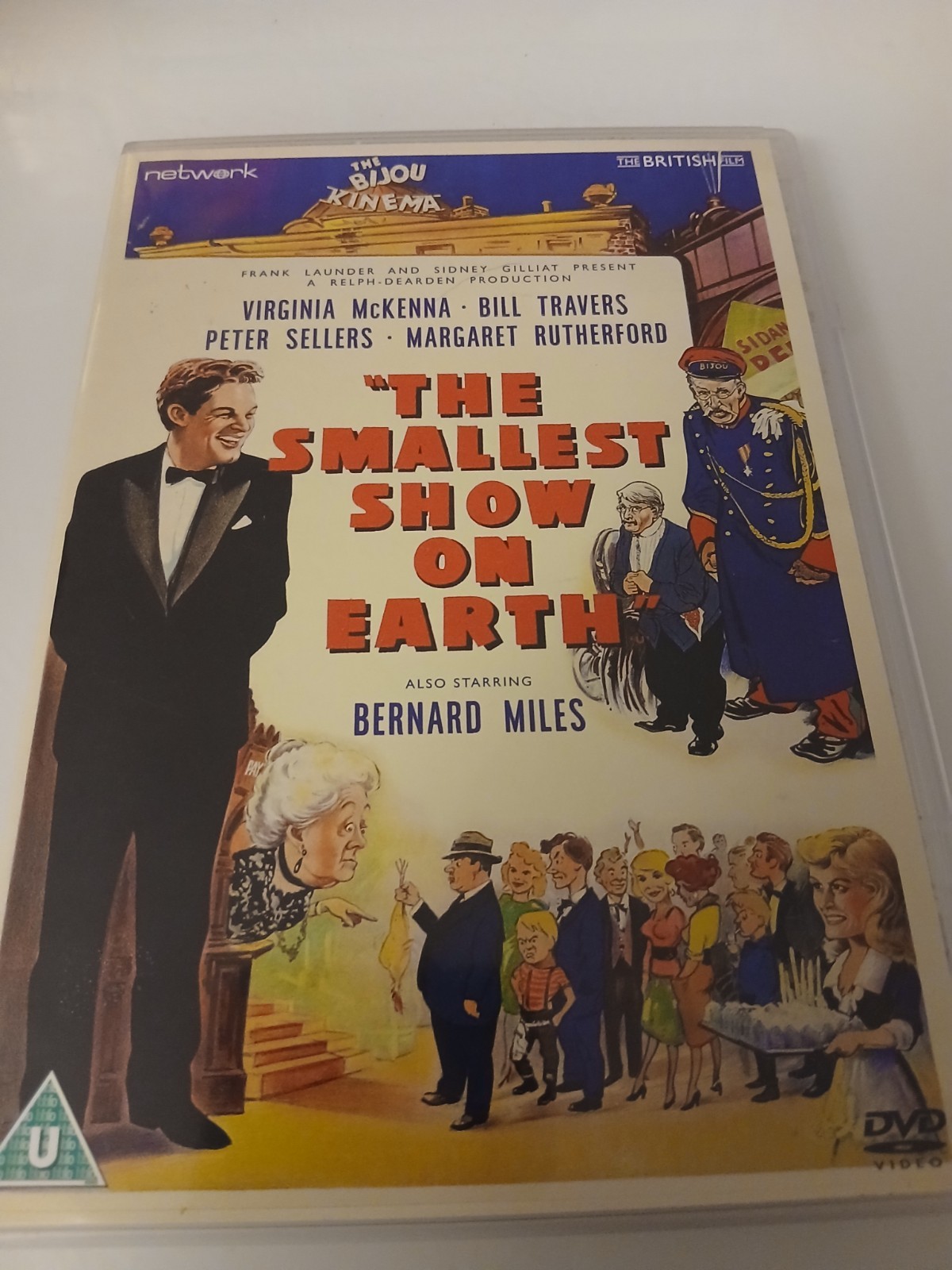 The Smallest Show on Earth (DVD, 1957) Peter Sellers Virginia Mckenna UK R2 VGC