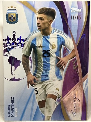 Topps Argentina Lineage Lisandro Martinez 11/15